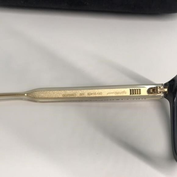 ✨ Luxury New Authentic Gucci GG0566O 001 Black Square Eyeglasses ✨ - Picture 12 of 13